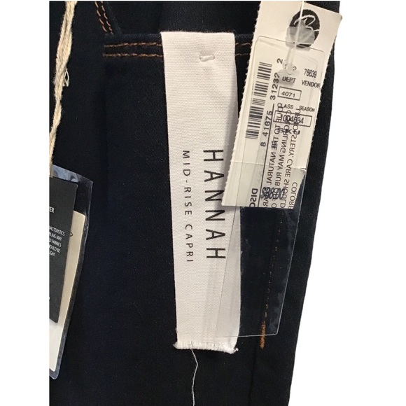 Tahari Seta-Silk Denim Capris - Picture 10 of 10